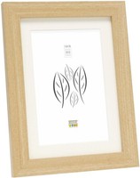 S66KH1 Bilderrahmen In Eichenfarbe Mit Passepartout 50X70 Cm