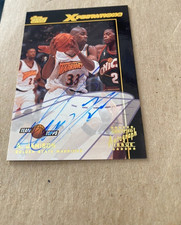 2001-02 Topps Xpectations - Certified Autograph Issue Antawn Jamison #TXA-AJ...