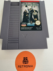 The Addams Family Nintendo Nes Spiel PAL A UK Version OVP mit Handbuch CIB