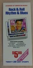BK204 Rock & Roll Rhythm & Blues Booklet Of 20 stamps Elvis #2731-37 P#A2222