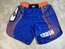 Near Fall Orange Crush Blue Wrestling Shorts Size Small 1123