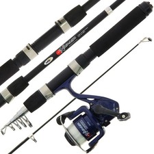 NGT Travel Rod 5ft Namazu Mini Telescopic Carp Coarse Fishing Pen Rod & Reel Set