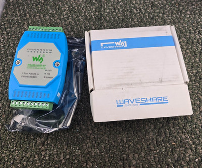 Waveshare RS485-HUB-8P: Isolated 8-ch RS485 Hub Extend 8-ch RS485 Slave Ports