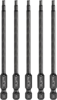 "5 StüCk Sechskant Bit Set 3Mm(H3) Magnetisch Hex Screwdriver Bit 1/4\" Sechskants"