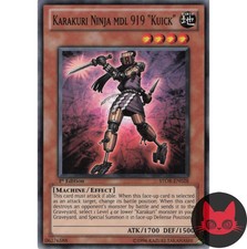 Yugioh Karakuri Ninja mdl 919 "Kuick" STOR-EN028 Common 1st Edition LP