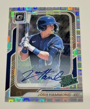 2026 Donruss Baseball Josh Hammond RC Optic Pandora Prism Auto SSP /25 #121