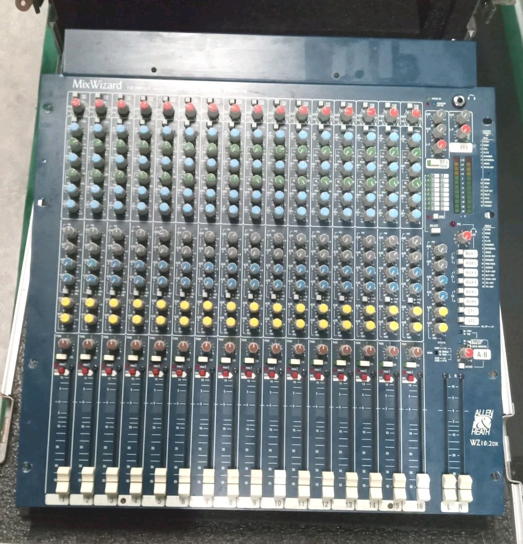 Allen & Heath MixWizard WZ 16:2 DX 16 Input Mixer, Very Clean | eBay