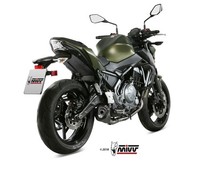 Komplette Mivv Delta Race Auspuffanlage - Kawasaki Z650
