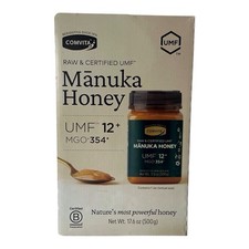 Comvita Manuka Honey 17.6oz UMF 12 MGO 354 Raw Certified Best By 9/28