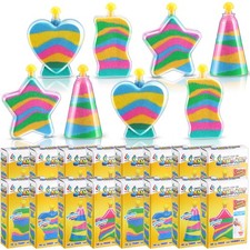 Deekin 24 Sets Sand Art Kits for Kids - Bottles, Sand, Funnels, Sticks
