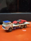 Vtg Matchbox Super kings K-34 Ford Pallet Truck Blue White 1971 Lesney England