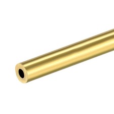 4mm x 8mm x 500mm Brass Pipe Tube Round Bar Rod