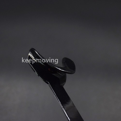 50x Dental Mouth Opener Cheek Lip Retractor T Large Fishtail Black Photography - Picture 9 of 12