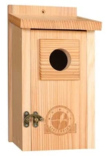 Bird Houses for Outside 1-1/2" Entrance Hole Cedar Wild BirdHouses with Wood ...