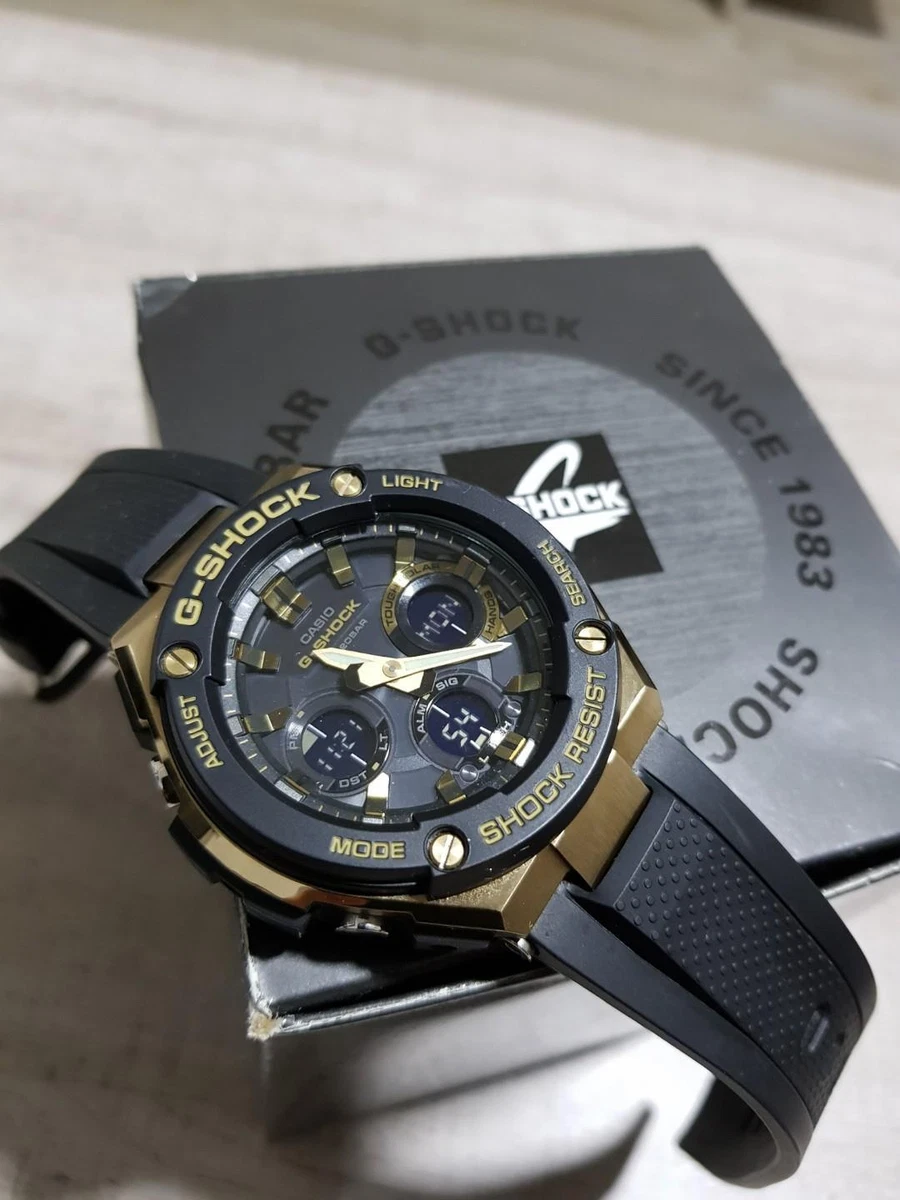 Casio G-Shock GST-S100G-1A G-Steel Analog Digital Solar Power Resin Men's Watch