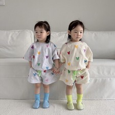 Disney Mickey Ballon Print Shorts Set - 2 Colors