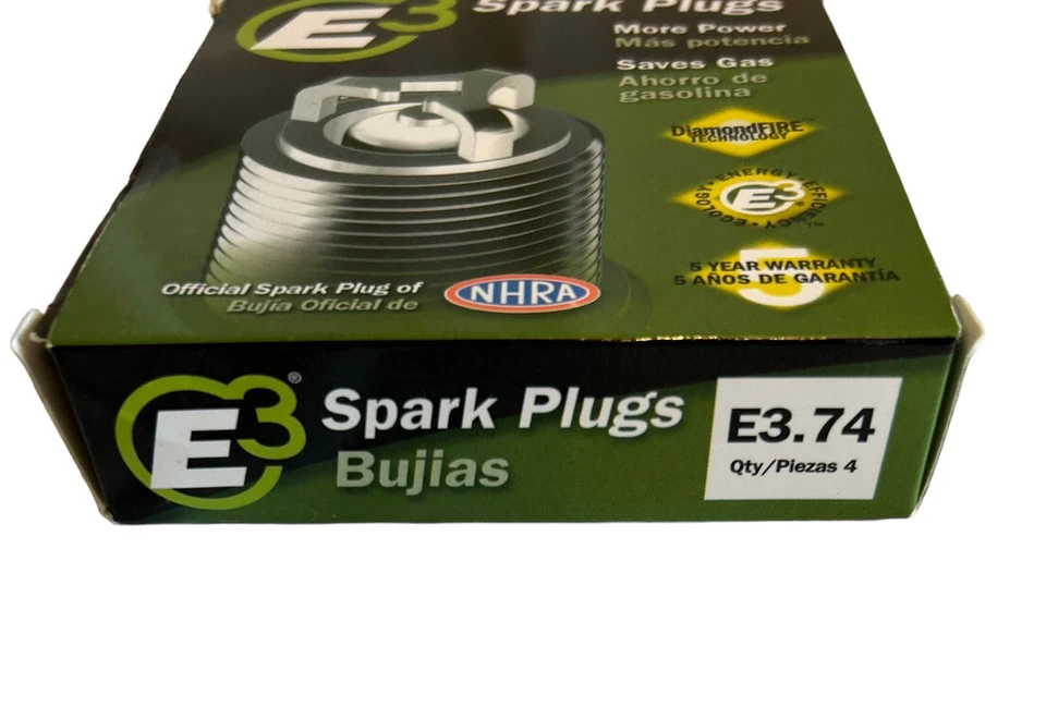 E3 Diamondfire Spark Plugs e3.74 Box Of 4 - Image 3 of 4