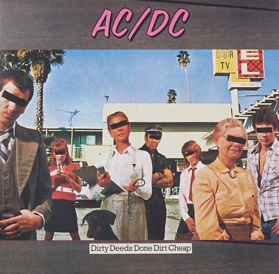 AC/DC 'Dirty Deeds Done Dirt Cheap' Vinyl - NEW