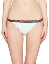 Hobie Women's Lets Stitch Together Hipster Bikini Bottom Crystal Blue
