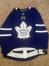 TORONTO MAPLE LEAFS NHL Adidas Hockey Jersey Men 52 Climalite Fight Strap Blue