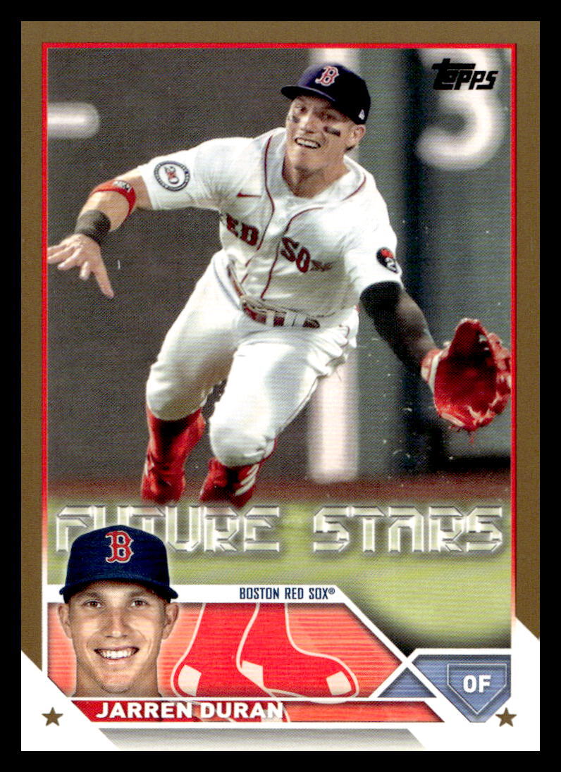2023 Topps Series 1 Jarred Duran Gold Parallel #'d /2023 242