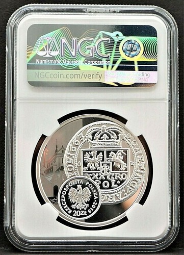 2018 Poland 20zl HISTORY OF THE POLISH COIN Boratynka NGC PF69 UC - Picture 2 of 2
