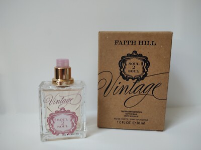 Faith Hill Soul 2 Soul Vintage tester 1.0 fl oz by Coty no cap perfume see pics