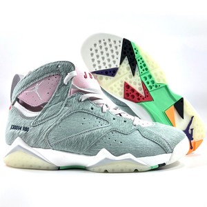 Nike Air Jordan 7 Retro Se Hare 2 0 Neutral Grey White Pink Ct8528 002 Mens 10 5 Ebay