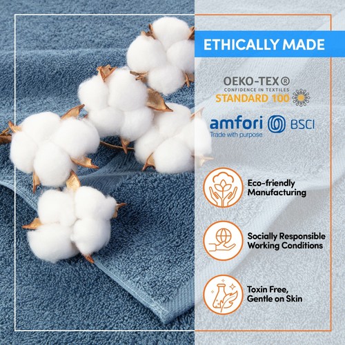 Bath Towels Extra Large Set, Extra Large Jumbo Bathroom Sheets, Soft 500 GSM - Picture 7 of 60