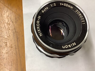 Nikon Nikkor-H Auto 50mm F/2 Non-Ai Standard MF Lens | eBay