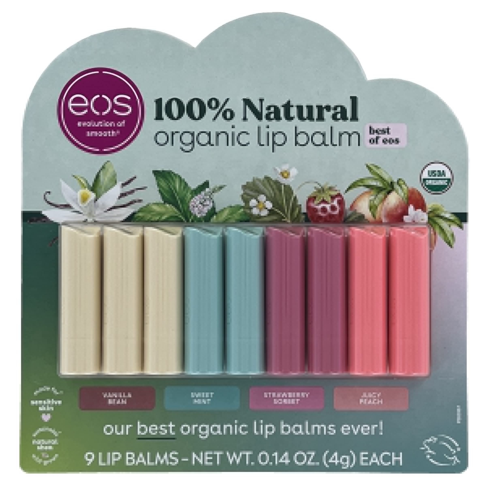 Eos Items eos Best of eos Lip Balm, 9 Sticks | eBay