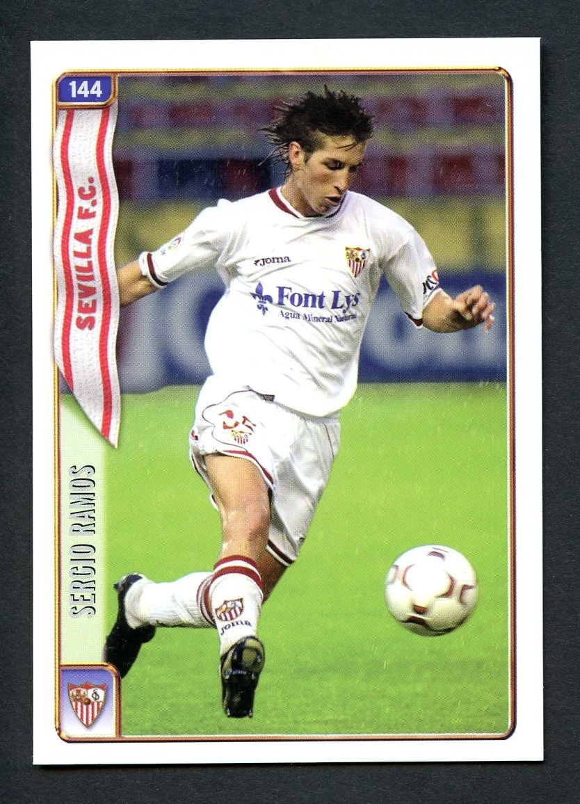 Sergio Ramos trading card