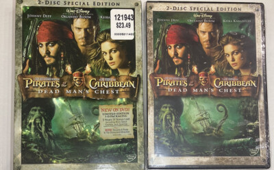 New Pirates of the Caribbean Dead Mans Chest 2006)2 Disk Special