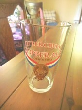 Otter Creek Copper Ale pint Beer Glass, Gold Medal