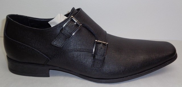 calvin klein mens black dress shoes