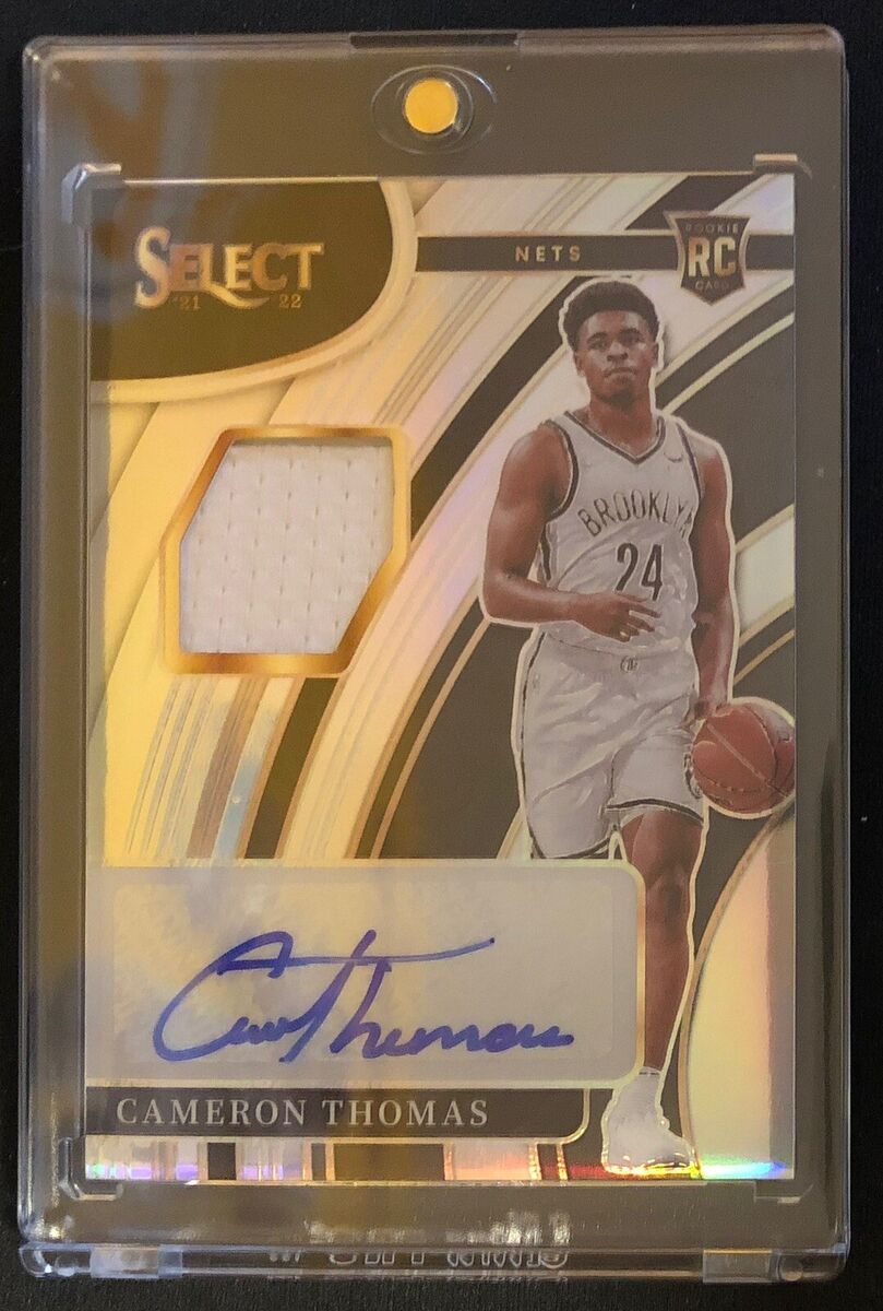 2021-22 SELECT CAMERON THOMAS RPA RC ROOKIE PATCH AUTO /199 2021-22 SELECT CAMERON THOMAS RPA RC ROOKIE PATCH AUTO /199