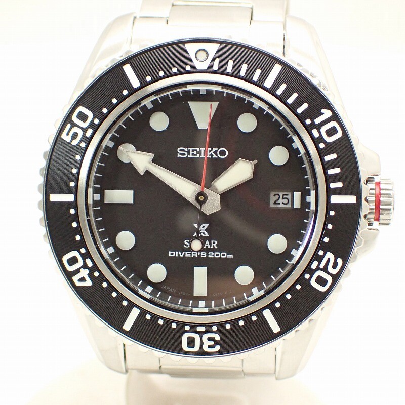 SEIKO プロスペック　SOLAR SBDJ051 Amazon.com: SEIKO SBDJ057 [PROSPEX Diver Scuba PADI Special
