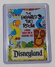 The Enchanted Tiki Room Limited Edition Signed “Disneyland” Trading Card 1/10