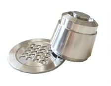 Capsula in metallo acciaio inox ricaricabile riutilizzabile 2-GEN per macchina Nespresso