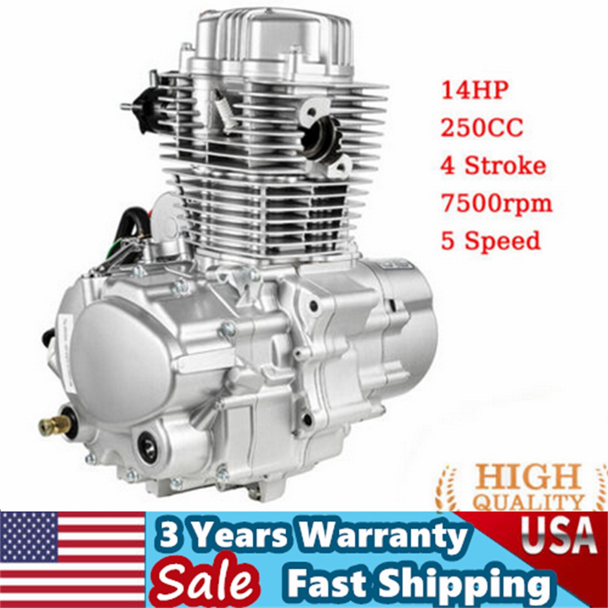 250cc Engine Stroke Dirt Bike Engine For Sale Factory Sale