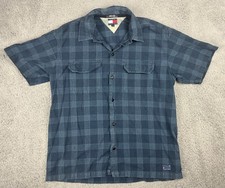 VINTAGE Tommy Hilfiger Shirt Tommy Jeans Medium Y2K 90s Plaid Button Down