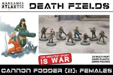 Death Fields: Cannon Fodder 2 (Females) by Wargames Atlantic
