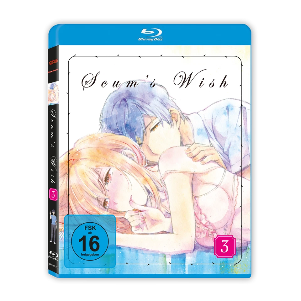 Scum's Wish Komplett-Set Vol. 1 - 3 Blu-ray inkl. Sammelschuber - Bild 4 von 4