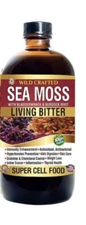 Organic WildCrafted Sea Moss With Bladderwrack & Burdock Root Living Bitter 16oz