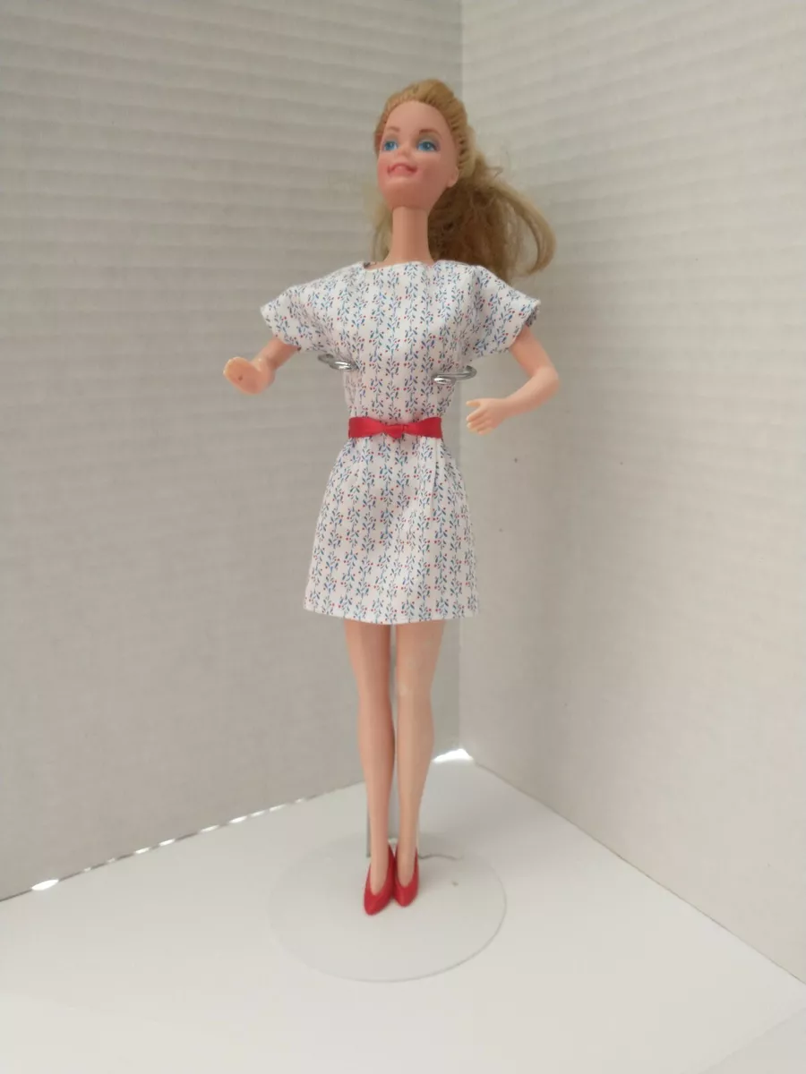 Doll Clothes Barbie Candy Striper dress | eBay