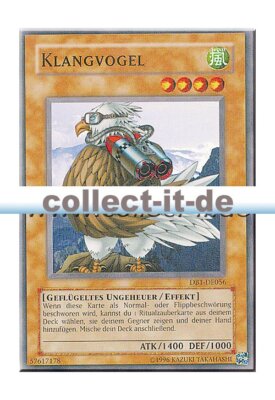 Yugioh DB1-DE056 Klangvogel