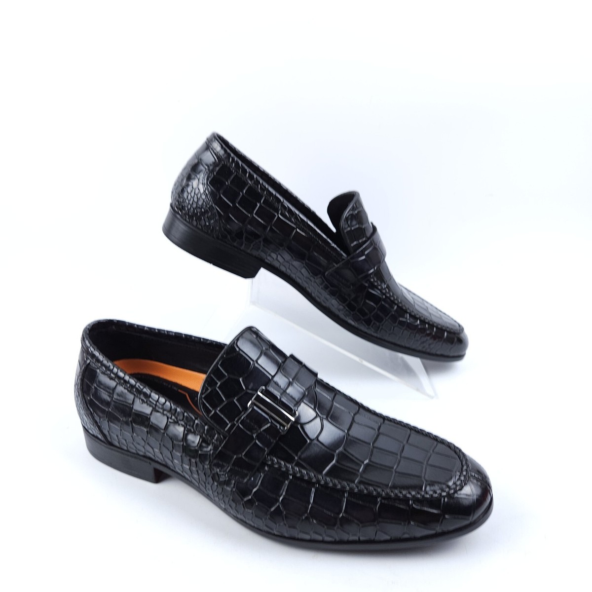 Mens 10 Golden Coxes Golden Coxes Alligator Leather Loafers Mens Size 10 M | eBay main image 4