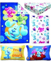 Blues Clues  You Sure are Smart 4 Piece Toddler Bedding 4 Set, Blue