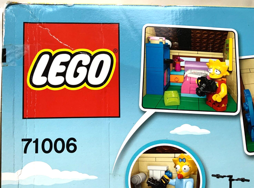 NUOVO LEGO I Simpson: La Casa dei Simpson (71006) Contenuto Sigillato, Scatola Danneggiata - Foto 11 di 11