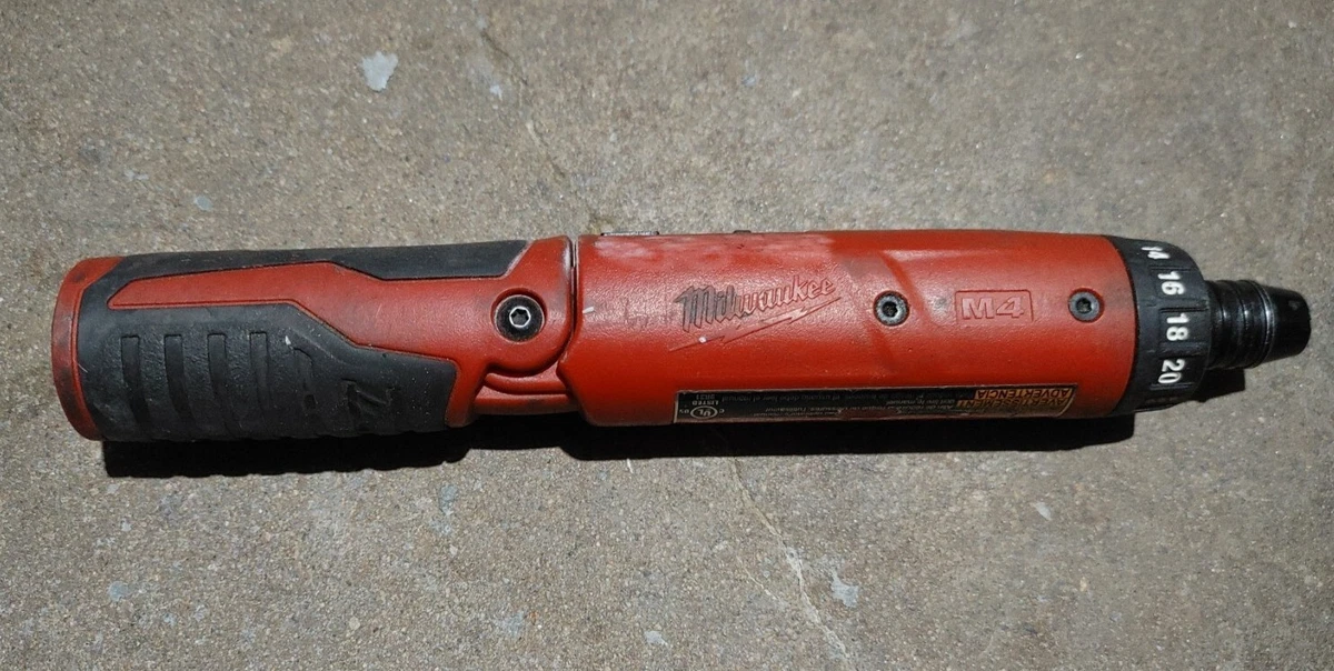 FOR PARTS REPAIR MILWAUKEE M4 4V 2101 20 2 SPEED SCREWDRIVER